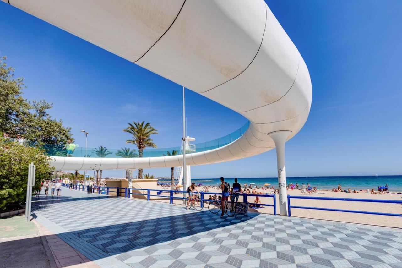 Hb Apartments - Apartamento Plaza Luceros Playa Alicante Loft Com Exterior foto